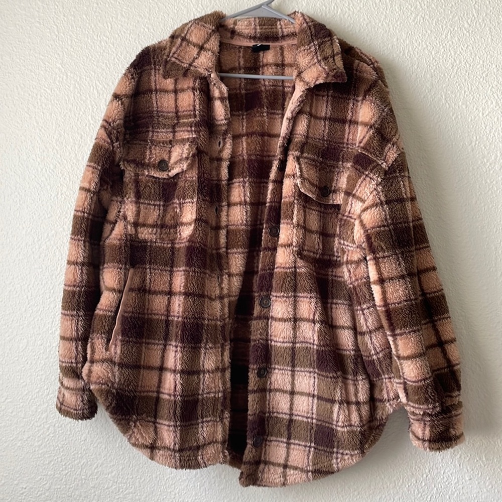 PacSun Furry Shacket